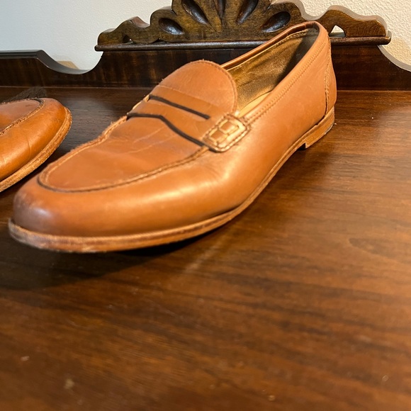 J. Crew Tan Leather Loafers - Picture 11 of 14